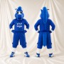 Blue Horse Mascot Costume Full Body for Adults Sports Events