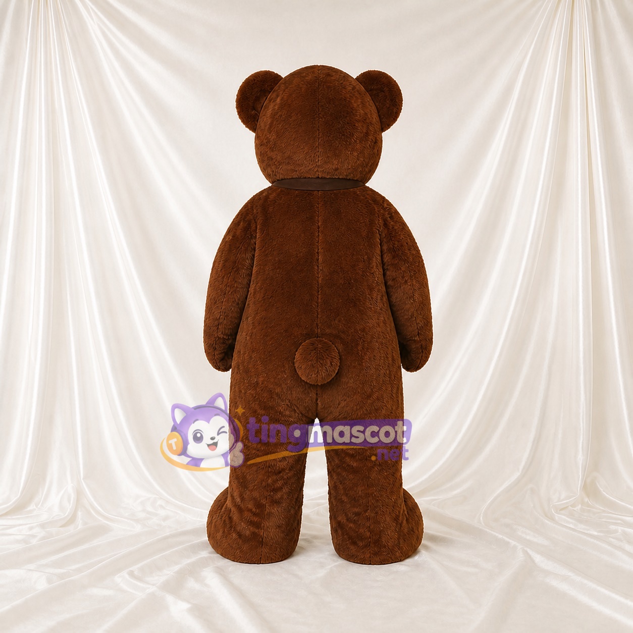Teddy Bear Mascot Costume Full Body for Adults School Events Teddy Bear Mascot Costume Full Body for Adults School Events
