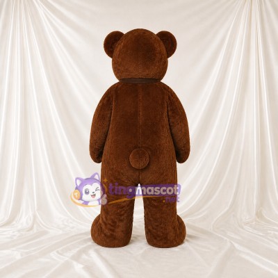 Teddy Bear Mascot Costume Full Body for Adults School Events