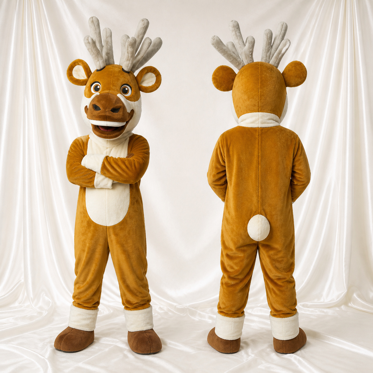Reindeer Mascot Costume Full Body for Adults Christmas Reindeer Mascot Costume Full Body for Adults Christmas