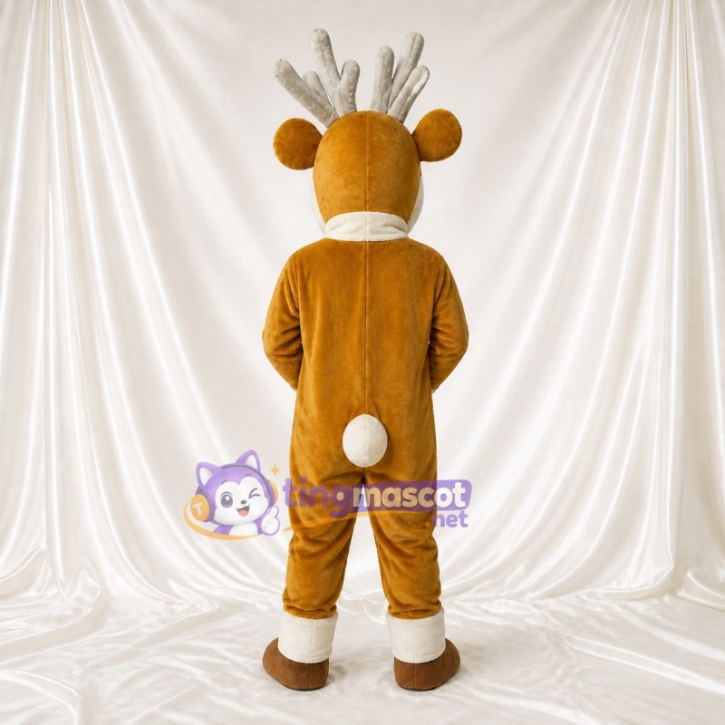 Reindeer Mascot Costume Full Body for Adults Christmas
