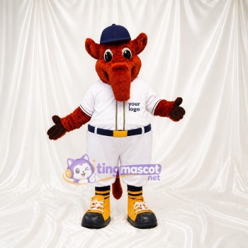 Elephant Mascot Costume Full Body for Adults Sports Events