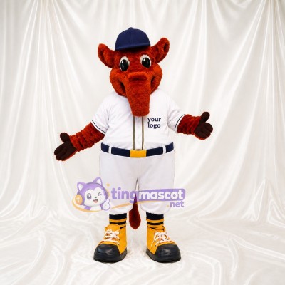 Elephant Mascot Costume Full Body for Adults Sports Events