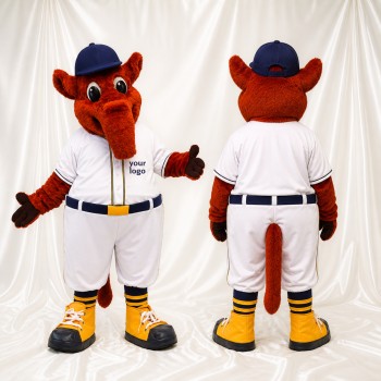 Elephant Mascot Costume Full Body for Adults Sports Events