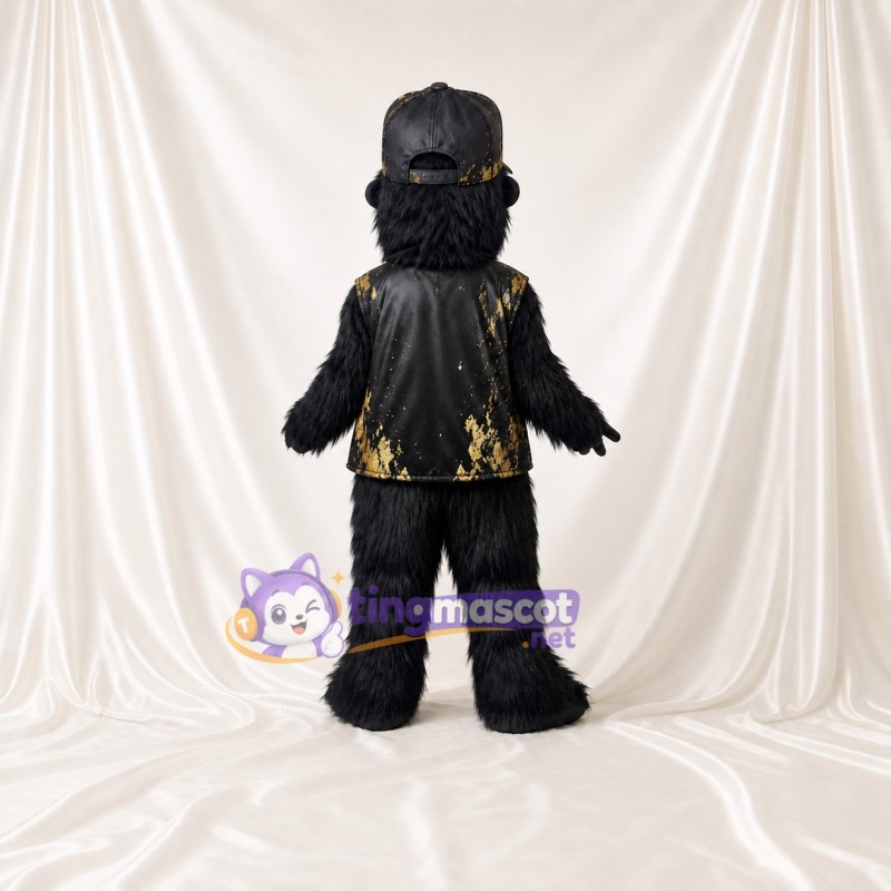 Gorille Costume de mascotte intégral pour adultes Événements sportifs