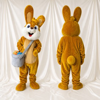 Costume de mascotte lapin intégral pour adultes – événements scolaires