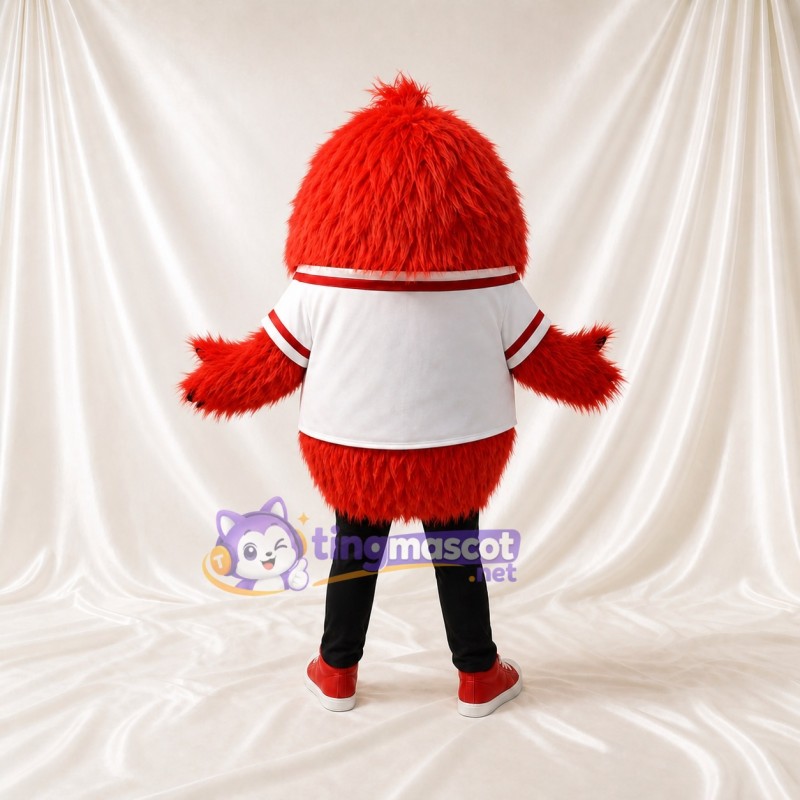 One Eyed Monster Mascot Costume Full Body for Adults Sports Events