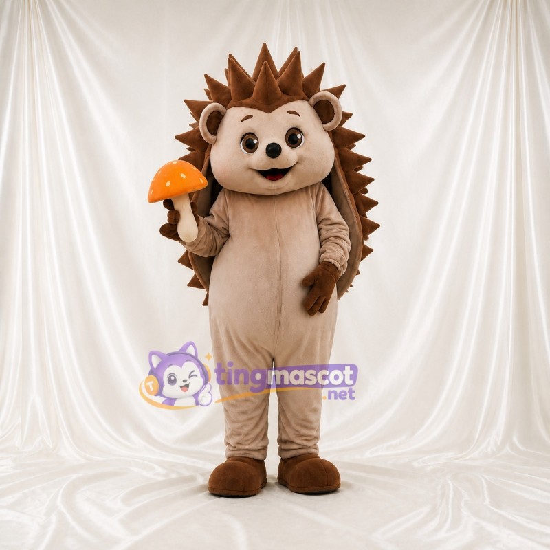 Hedgehog Mascot Costume Full Body for Adults School Events