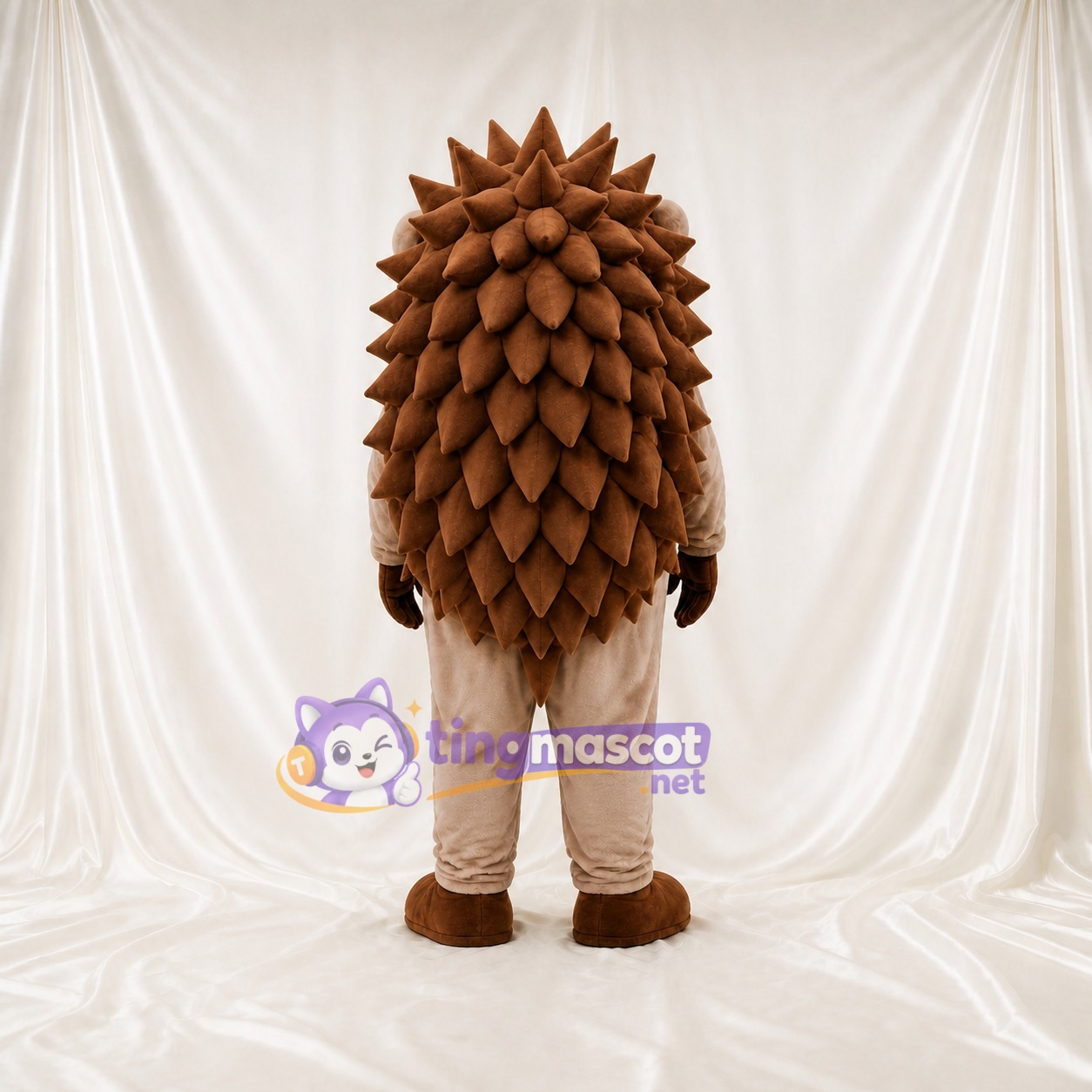 Hedgehog Mascot Costume Full Body for Adults School Events Hedgehog Mascot Costume Full Body for Adults School Events