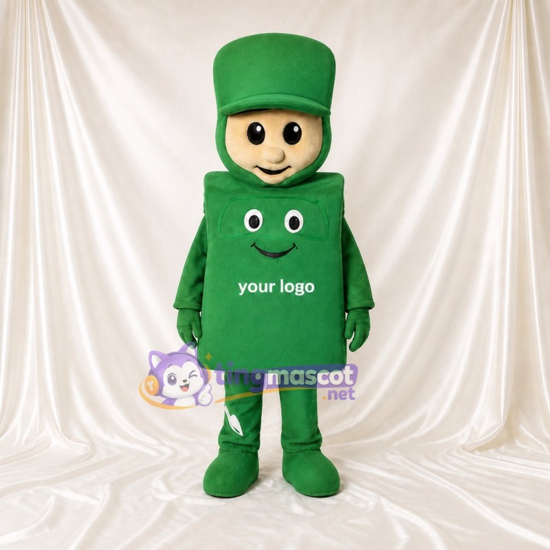 Ouvrier de Bloc Costume de mascotte intégral pour adultes Salons professionnels
