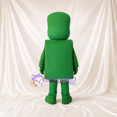 Ouvrier de Bloc Costume de mascotte intégral pour adultes Salons professionnels