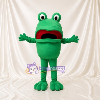 Frog Mascot Costume Full Body for Adults Aquariums