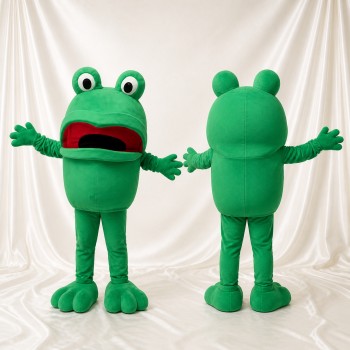 Frog Mascot Costume Full Body for Adults Aquariums