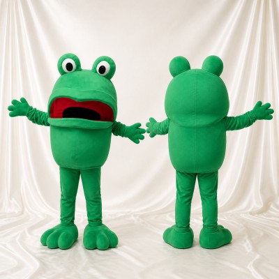 Frog Mascot Costume Full Body for Adults Aquariums