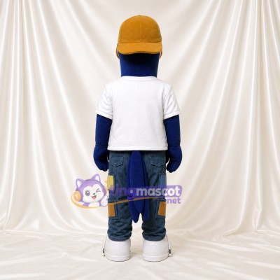 Orange Toucan Mascot Costume Full Body for Adults School Events