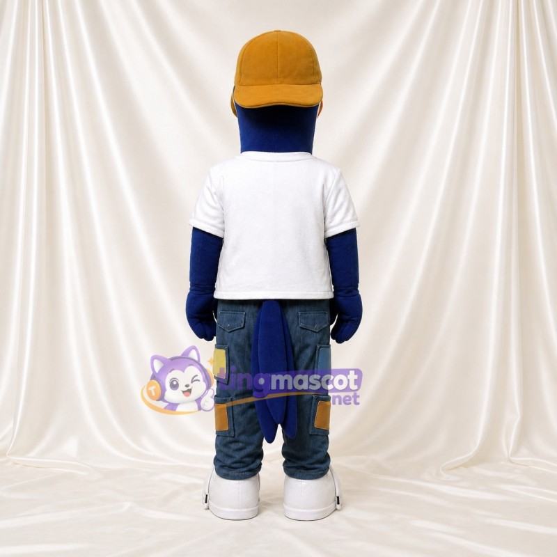 Orange Toucan Mascot Costume Full Body for Adults School Events