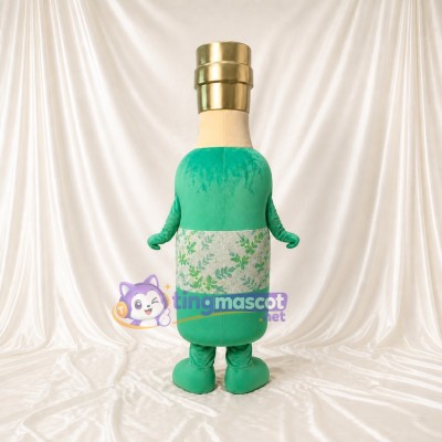 Beverage Bottle Mascot Costume Full Body for Adults Food Events