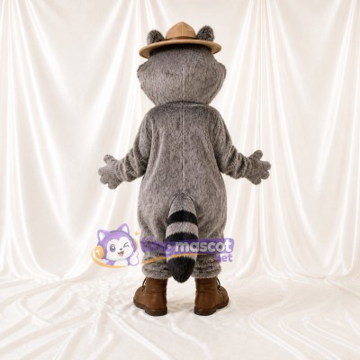 Raton laveur Costume de mascotte intégral pour adultes Événements en Plein Air