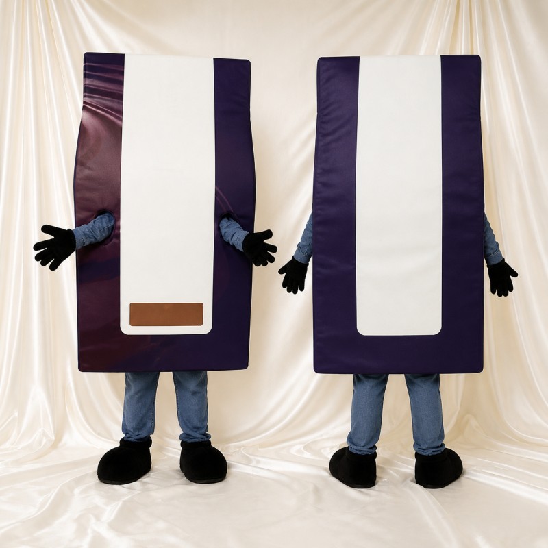 Package Mascot Costume Full Body for Adults Trade Shows