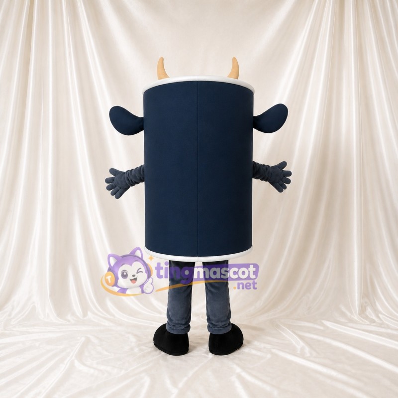 Cow Can Mascot Costume Full Body for Adults Food Events