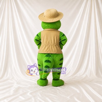 Costume de mascotte tricératops intégral pour adultes – zoos