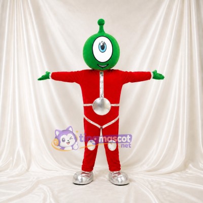 Alien Robot Mascot Costume Full Body for Adults Tech Events