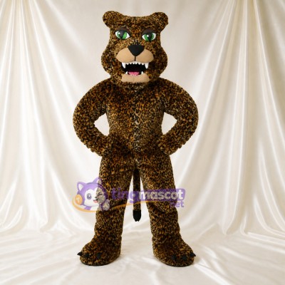 Leopard Mascot Costume Full Body for Adults Sports Events