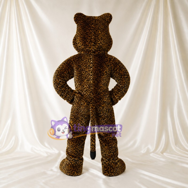 Leopard Mascot Costume Full Body for Adults Sports Events