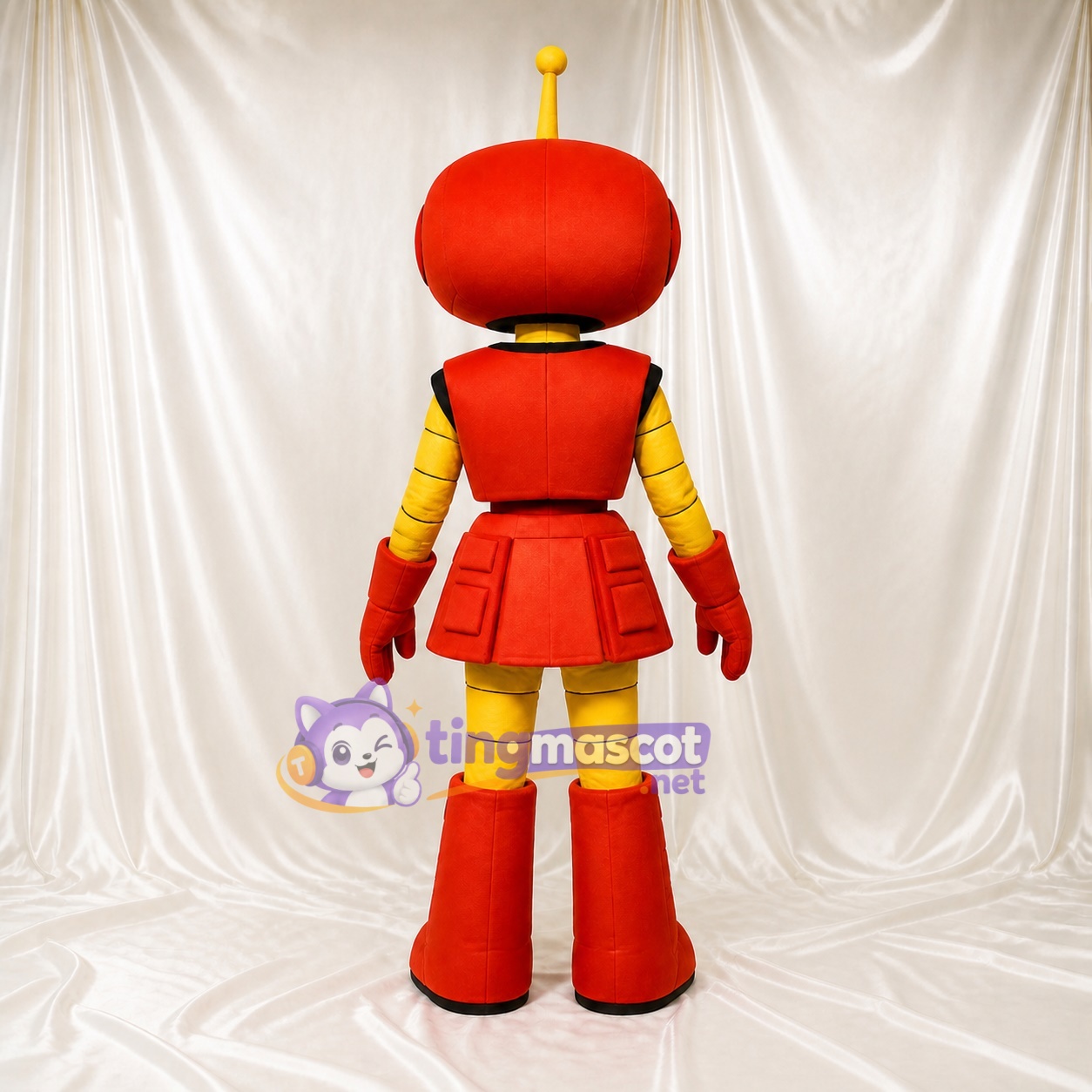 Fille Robot Costume de mascotte intégral pour adultes Événements technologiques Fille Robot Costume de mascotte intégral pour adultes Événements technologiques