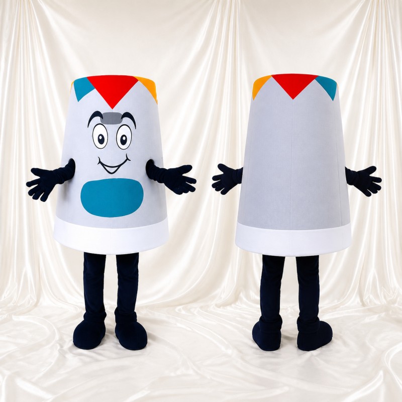 Toothpaste Tube Mascot Costume Full Body for Adults Health Events