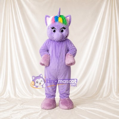 Unicorn Mascot Costume Full Body for Adults School Events