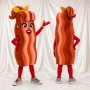 Bacon Strip Mascot Costume Full Body for Adults Food Events