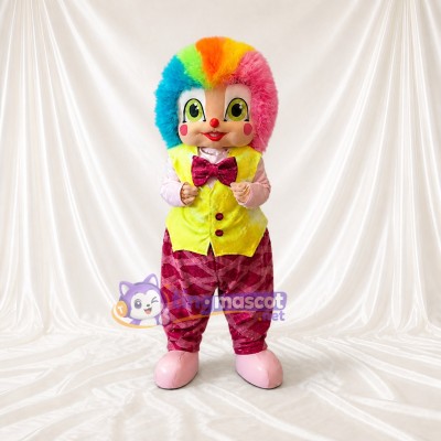 Clown Mascot Costume Full Body for Adults Events