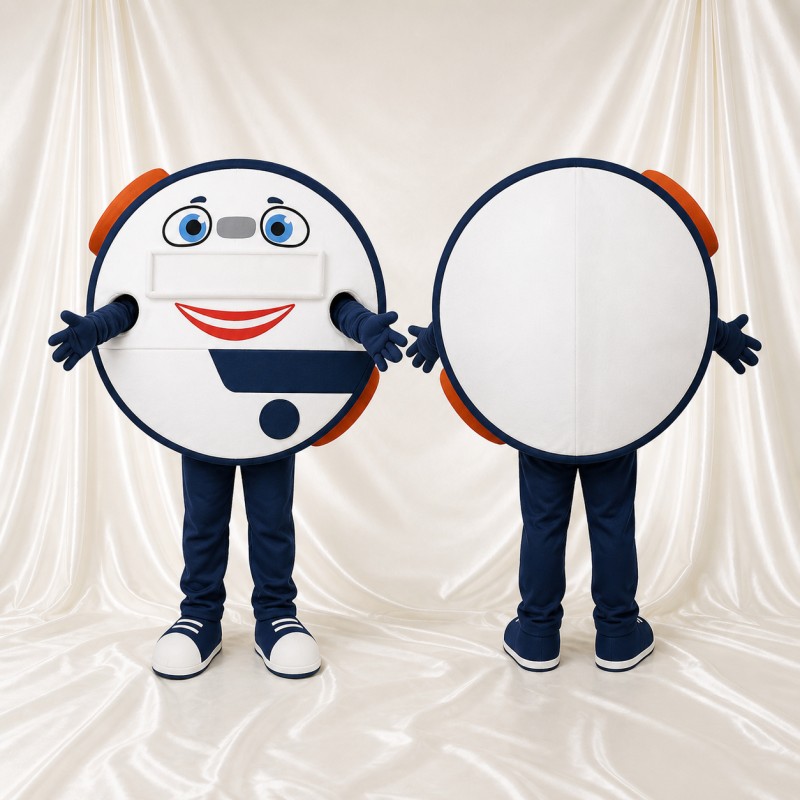 Service Robot Mascot Costume Full Body for Adults Trade Shows