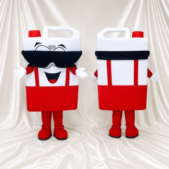 Bidon de carburant Costume de mascotte intégral pour adultes Salons professionnels