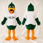 Baseball Jersey Duck Mascot Costume Full Body for Adults Sports Events