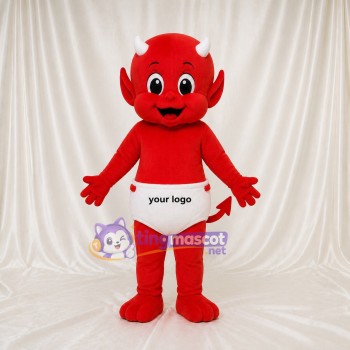 Devil Mascot Costume Full Body for Adults Events