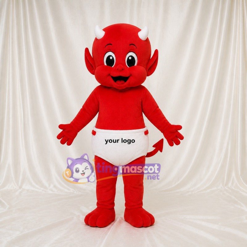 Devil Mascot Costume Full Body for Adults Events