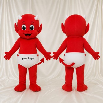 Devil Mascot Costume Full Body for Adults Events