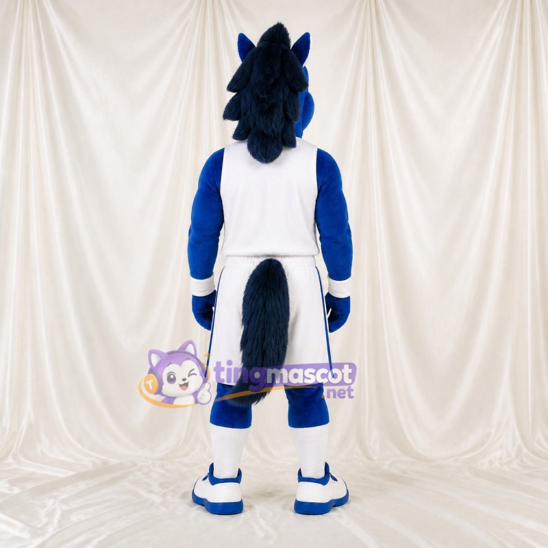 Basketball Uniform Horse Mascot Costume Full Body for Adults Sports Events