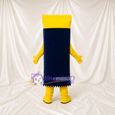 Fries Carton Mascot Costume Full Body for Adults Food Events