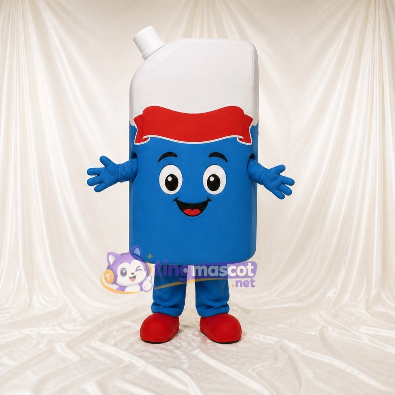 Beverage Pouch Mascot Costume Full Body for Adults Food Events