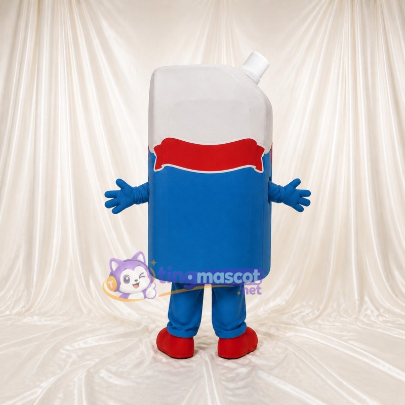 Beverage Pouch Mascot Costume Full Body for Adults Food Events