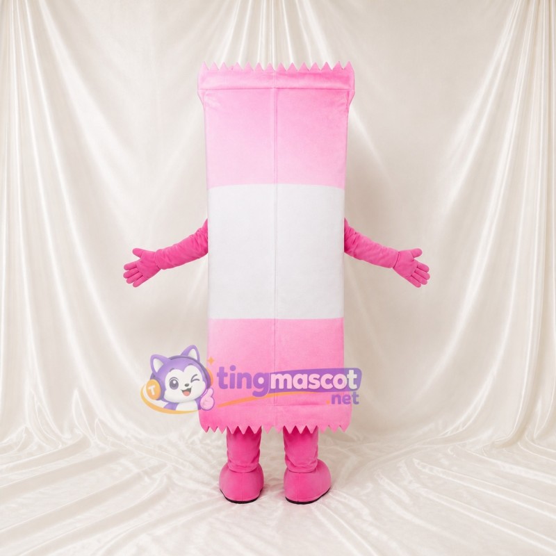Candy Wrapper Mascot Costume Full Body for Adults Food Events