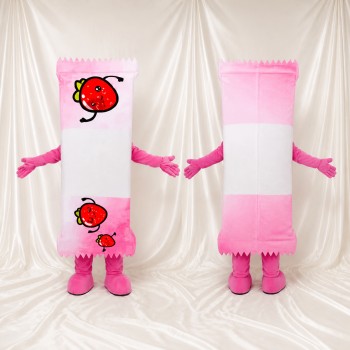 Emballage de bonbons Costume de mascotte intégral pour adultes Événements gastronomiques