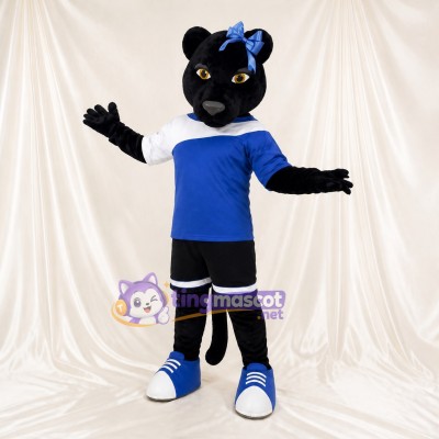 Panther Mascot Costume Full Body for Adults Sports Events