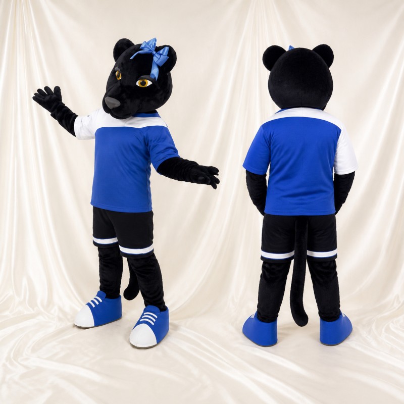 Panther Mascot Costume Full Body for Adults Sports Events