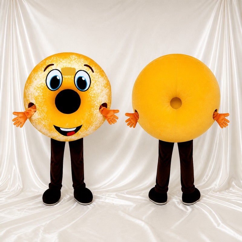 Donut Mascot Costume Full Body for Adults Food Events