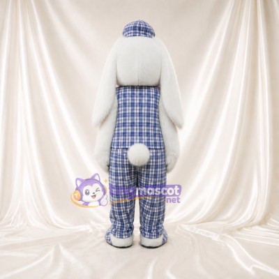 Rabbit Mascot Costume Full Body for Adults School Events