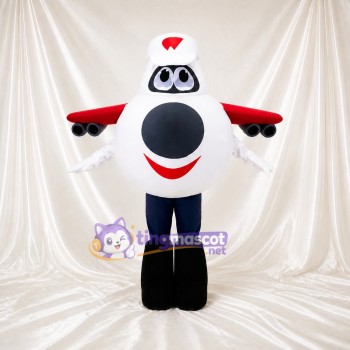 Airplane Mascot Costume Full Body for Adults Promotions